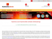 kaminofen-direkt.de Webseite Vorschau