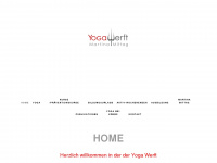 yogawerft.com Webseite Vorschau