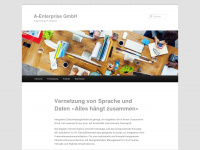 a-enterprise.ch Webseite Vorschau