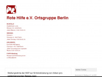 berlin.rote-hilfe.de Webseite Vorschau