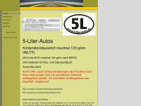 5-liter-autos.de Webseite Vorschau