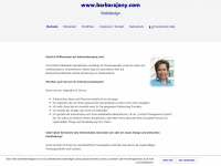barbarajany.com Webseite Vorschau