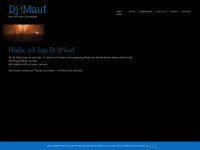 dj-mauf.de Webseite Vorschau