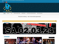 partyschramberg.de Webseite Vorschau