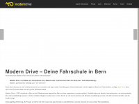 moderndrive.ch Webseite Vorschau