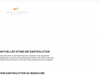 easysolution.eu Webseite Vorschau