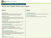 brother-john.net Webseite Vorschau