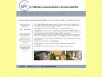 invest-zvg.de Webseite Vorschau