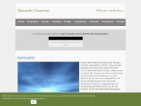 alexander-gosztonyi.ch Webseite Vorschau