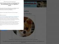 hunde-chihuahua.de Webseite Vorschau