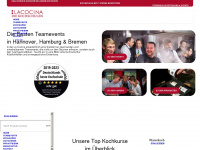 lacocina.de Webseite Vorschau