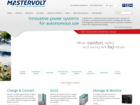 mastervolt.com Webseite Vorschau