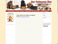 der-fellnasen-dienst.com Webseite Vorschau