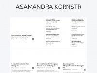 asamandra.de Webseite Vorschau