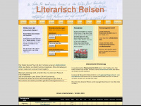 literarisch-reisen.de Webseite Vorschau