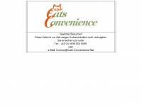 cats-convenience.net Webseite Vorschau