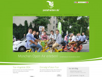 pedalhelden.de Webseite Vorschau