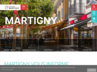 martigny.ch Webseite Vorschau