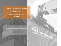 amm-logistics.com Webseite Vorschau