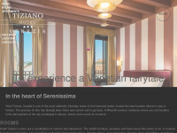 hoteltizianovenezia.it Webseite Vorschau