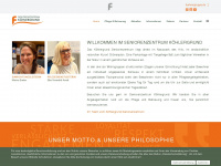 koehlergrund-seniorenzentrum.de Webseite Vorschau