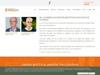seniorenzentrum-pirna.de Webseite Vorschau