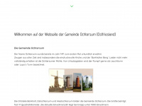 gemeinde-ochtersum.de Webseite Vorschau