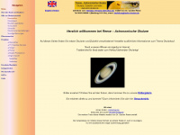 astro-okulare.de Webseite Vorschau