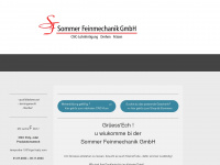 sommer-feinmechanik.ch Webseite Vorschau