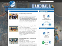 handball-calbe.de Webseite Vorschau