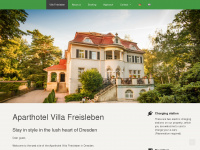 villa-freisleben.de Webseite Vorschau