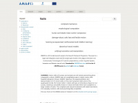 amarsi-project.eu Webseite Vorschau