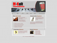 m-kult.de Webseite Vorschau