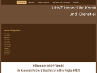 uhve.com Webseite Vorschau