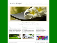 klingel-yoga-ayurveda.com Webseite Vorschau