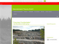 natursteinwerk-theuma.de Webseite Vorschau