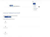 griesser-kaeltetechnik.ch Webseite Vorschau