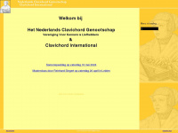 clavichordgenootschap.nl Webseite Vorschau