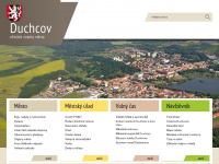 duchcov.cz Webseite Vorschau