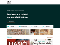prachatickemuzeum.cz Webseite Vorschau