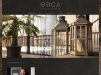 erica.ch Webseite Vorschau