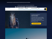 wandernacht.ch Webseite Vorschau