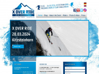x-over.at Webseite Vorschau