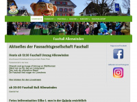 faschall.ch Webseite Vorschau