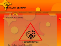 fasnacht-bennau.ch Webseite Vorschau