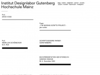 designlabor-gutenberg.de Webseite Vorschau