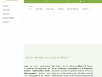 andreas-delor.com Webseite Vorschau