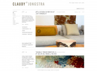 claudyjongstra.com Webseite Vorschau