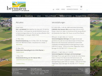 beringen.ch Webseite Vorschau