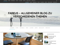 fareus.de Webseite Vorschau